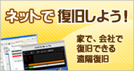 ネットで復旧しよう！